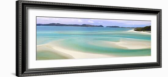 Whitehaven Beach, Witsunday Islands, Queensland, Australia-Michele Falzone-Framed Photographic Print