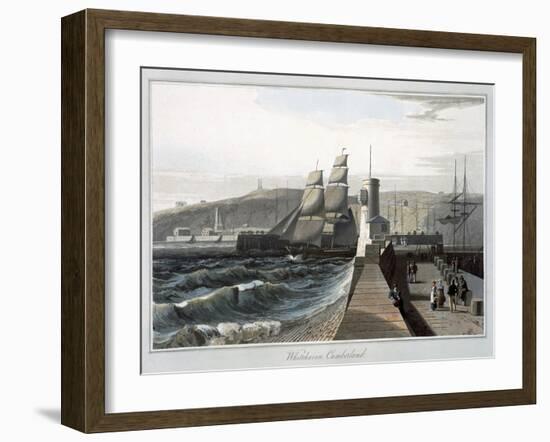 'Whitehaven, Cumberland', 1814-1825-William Daniell-Framed Giclee Print