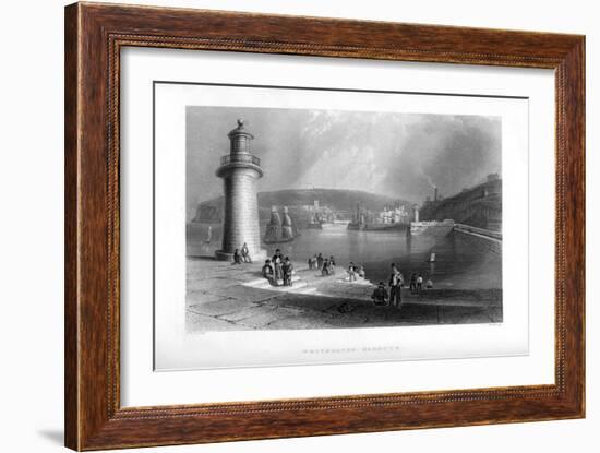 Whitehaven Harbour, Cumbria, 1886-JC Armytage-Framed Giclee Print