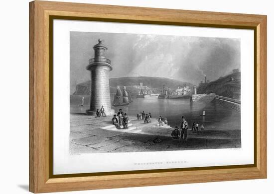 Whitehaven Harbour, Cumbria, 1886-JC Armytage-Framed Premier Image Canvas