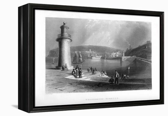 Whitehaven Harbour, Cumbria, 1886-JC Armytage-Framed Premier Image Canvas