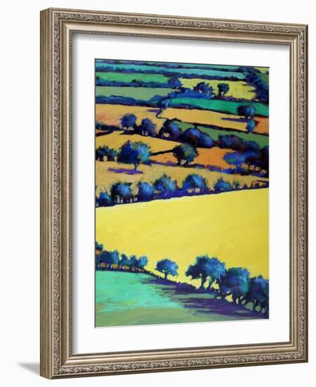 Whiteleaved oak close up 1-Paul Powis-Framed Giclee Print