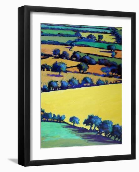 Whiteleaved oak close up 1-Paul Powis-Framed Giclee Print