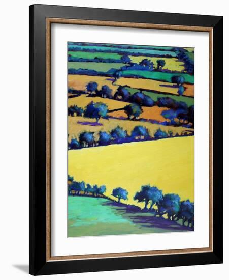 Whiteleaved oak close up 1-Paul Powis-Framed Giclee Print