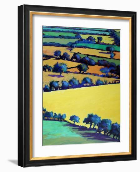 Whiteleaved oak close up 1-Paul Powis-Framed Giclee Print