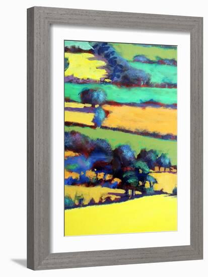 Whiteleaved oak close up 7-Paul Powis-Framed Giclee Print