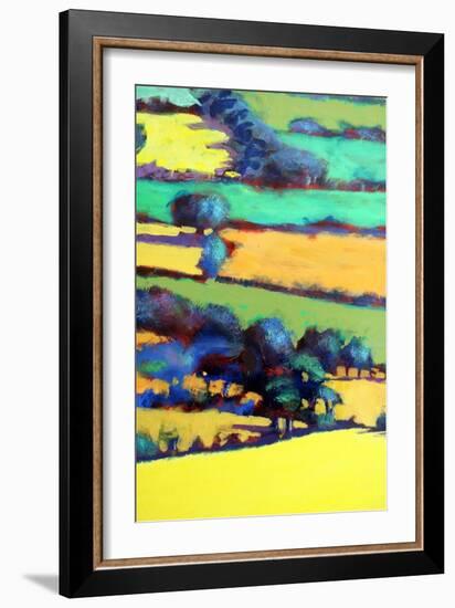 Whiteleaved oak close up 7-Paul Powis-Framed Giclee Print