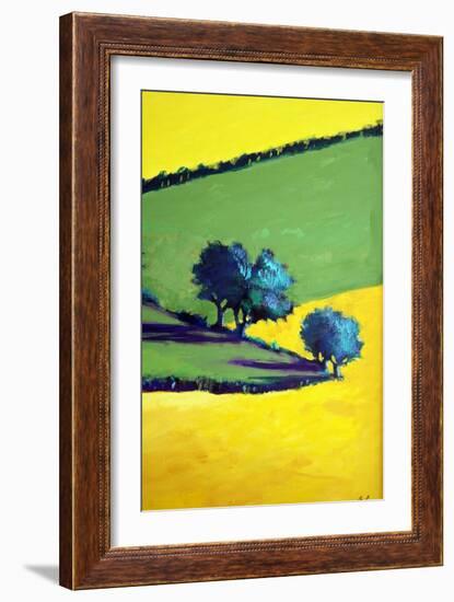Whiteleaved oak close up 9-Paul Powis-Framed Giclee Print