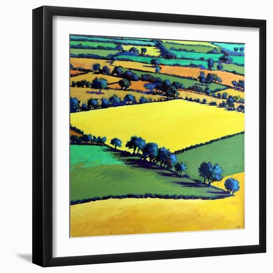 Whiteleaved oak-Paul Powis-Framed Giclee Print