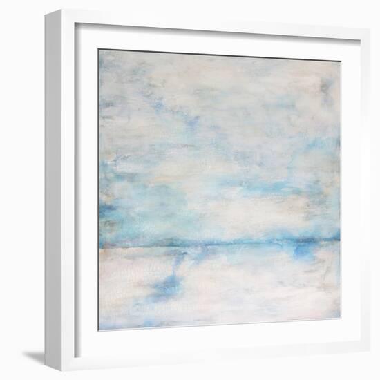 Whiteout 1-Doris Charest-Framed Art Print