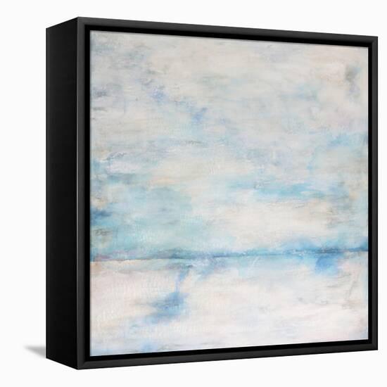 Whiteout 1-Doris Charest-Framed Stretched Canvas