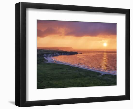 Whitepark Bay, County Antrim, Ulster, Northern Ireland-Carsten Krieger-Framed Photographic Print
