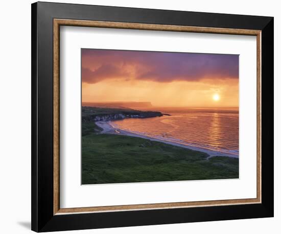 Whitepark Bay, County Antrim, Ulster, Northern Ireland-Carsten Krieger-Framed Photographic Print