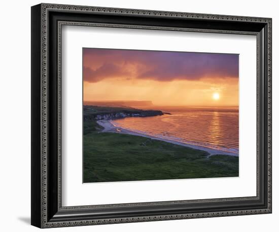 Whitepark Bay, County Antrim, Ulster, Northern Ireland-Carsten Krieger-Framed Photographic Print