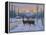 Whitetail and Cabin-Jeff Tift-Framed Premier Image Canvas