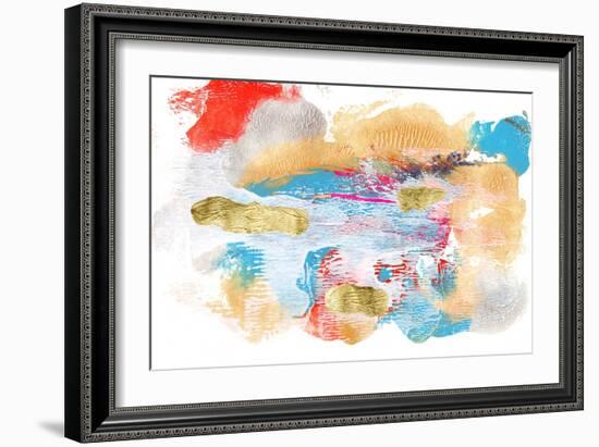 Whitewash Sunset I-Lila Bramma-Framed Art Print