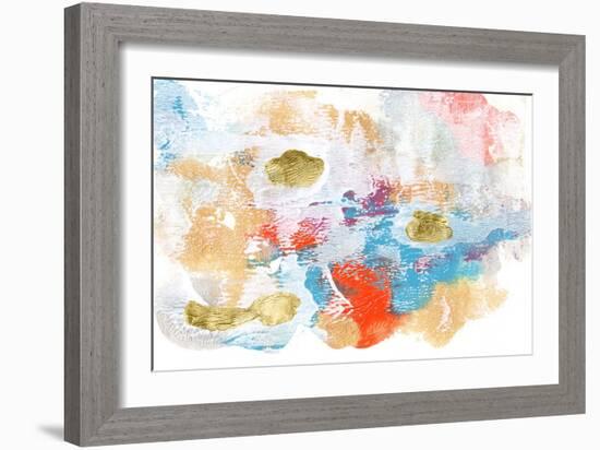 Whitewash Sunset II-Lila Bramma-Framed Art Print