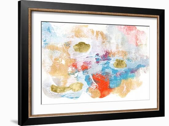 Whitewash Sunset II-Lila Bramma-Framed Art Print