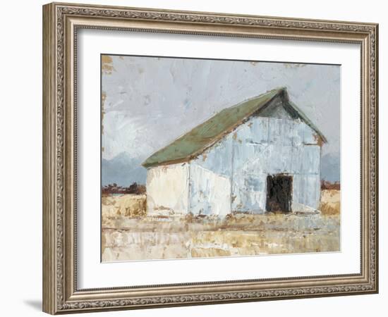 Whitewashed Barn I-Ethan Harper-Framed Art Print