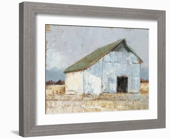 Whitewashed Barn I-Ethan Harper-Framed Art Print