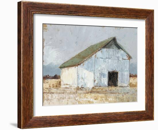 Whitewashed Barn I-Ethan Harper-Framed Art Print