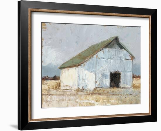 Whitewashed Barn I-Ethan Harper-Framed Art Print