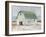 Whitewashed Barn II-Ethan Harper-Framed Art Print