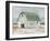 Whitewashed Barn II-Ethan Harper-Framed Art Print