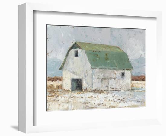 Whitewashed Barn II-Ethan Harper-Framed Premium Giclee Print