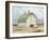 Whitewashed Barn III-Ethan Harper-Framed Art Print