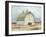 Whitewashed Barn III-Ethan Harper-Framed Art Print