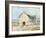 Whitewashed Barn IV-Ethan Harper-Framed Art Print