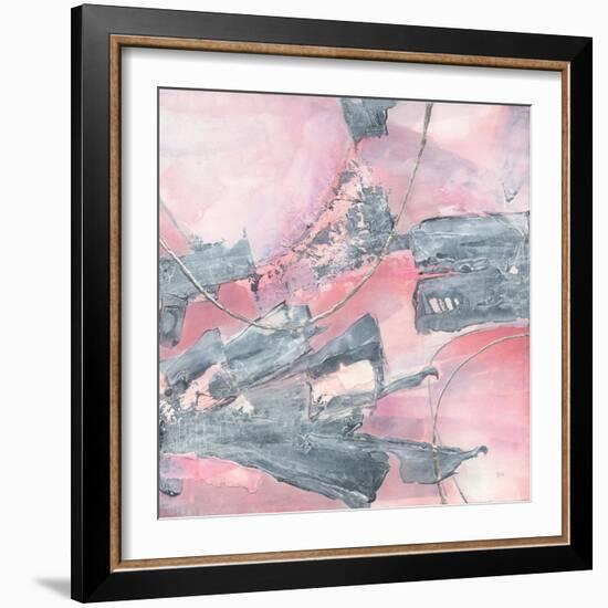 Whitewashed Blush III-Chris Paschke-Framed Art Print