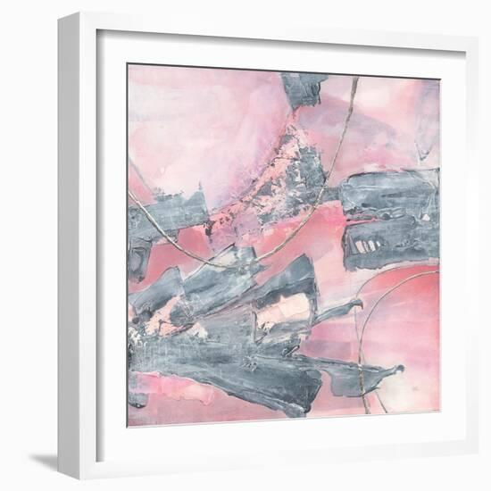 Whitewashed Blush III-Chris Paschke-Framed Art Print