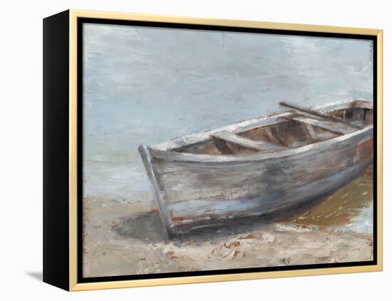 Whitewashed Boat II-null-Framed Stretched Canvas