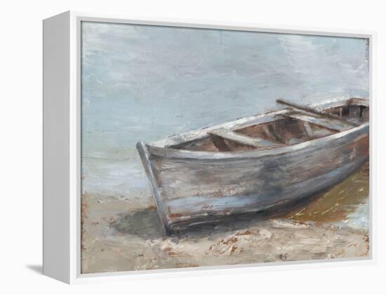 Whitewashed Boat II-null-Framed Stretched Canvas