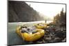 Whitewater Rafting on the Chilko River. British Columbia, Canada-Justin Bailie-Mounted Photographic Print