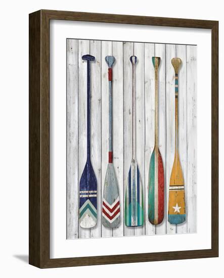 Whitewater Slalom-Mark Chandon-Framed Giclee Print