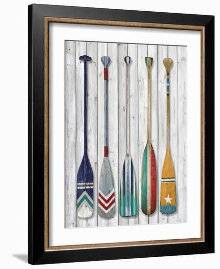 Whitewater Slalom-Mark Chandon-Framed Giclee Print