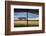 Whitman County, Lacrosse, Pioneer Stock Farm, View from Fran Jones Home of Flag and Pasture-Alison Jones-Framed Photographic Print