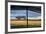 Whitman County, Lacrosse, Pioneer Stock Farm, View from Fran Jones Home of Flag and Pasture-Alison Jones-Framed Photographic Print