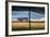 Whitman County, Lacrosse, Pioneer Stock Farm, View from Fran Jones Home of Flag and Pasture-Alison Jones-Framed Photographic Print