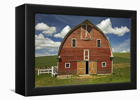 Whitman County, Palouse, Barn, Washington, USA-Charles Gurche-Framed Premier Image Canvas