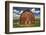 Whitman County, Palouse, Barn, Washington, USA-Charles Gurche-Framed Photographic Print