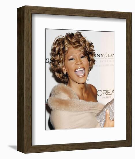 Whitney Houston-null-Framed Photo