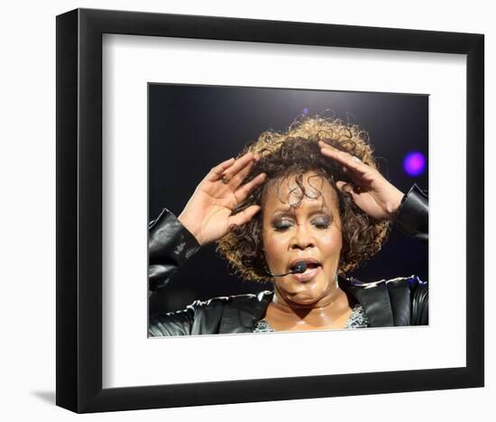 Whitney Houston-null-Framed Photo