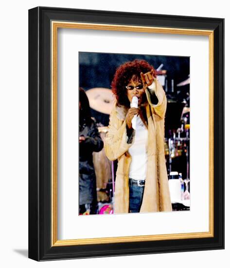 Whitney Houston-null-Framed Photo