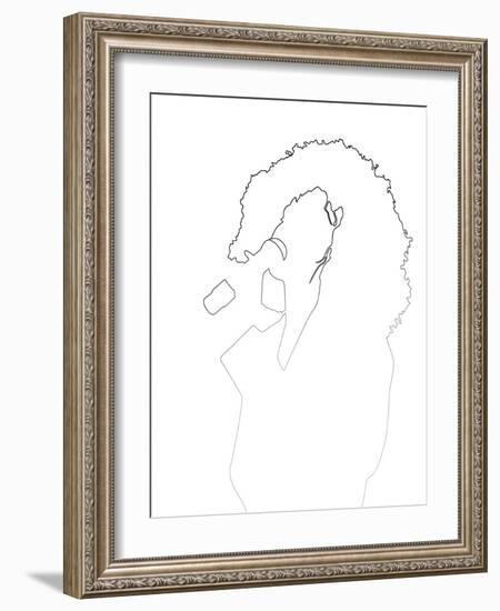 Whitney Houston-Logan Huxley-Framed Premium Giclee Print