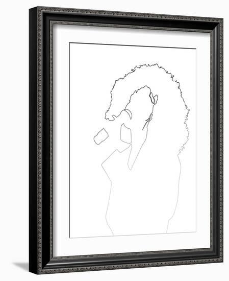 Whitney Houston-Logan Huxley-Framed Premium Giclee Print