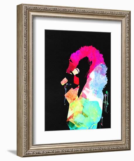 Whitney Watercolor-Lana Feldman-Framed Premium Giclee Print